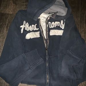 Abercrombie men’s zip hooded jacket